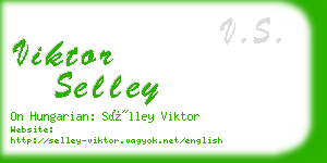 viktor selley business card